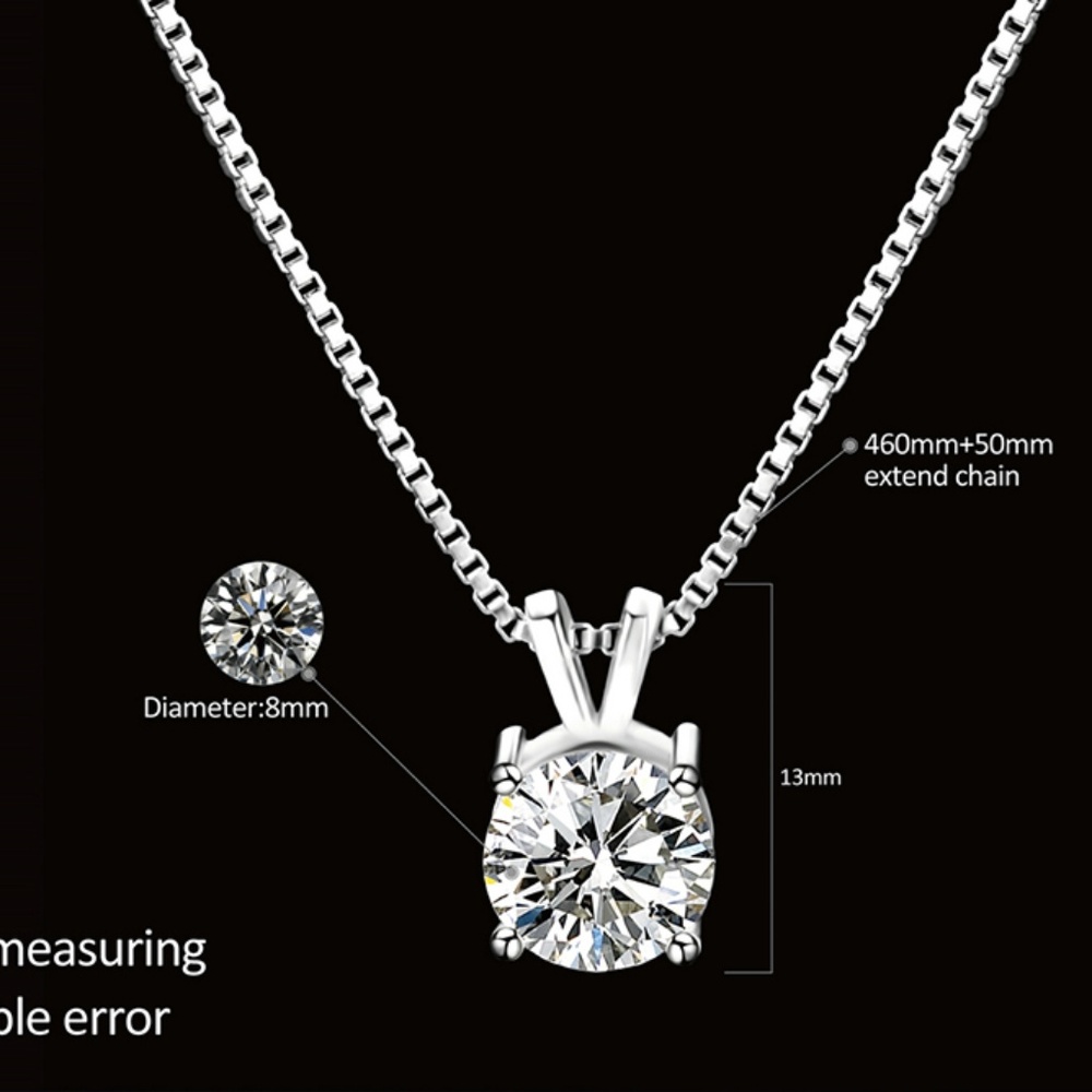 ❤️4 for $20 Sale❤️CZ Simple necklace❤️❤️ - Picture 2 of 6